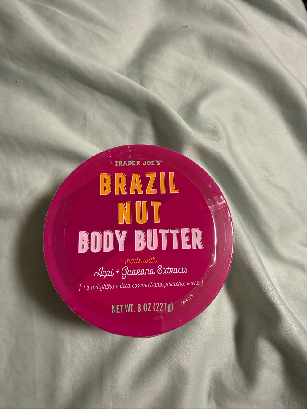 Trader Joe's Brazil Nut Body Butter — Bright Pink